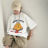 MushroomPlay – Casual & Streetwear – Oversized T-shirt met paddestoelprint