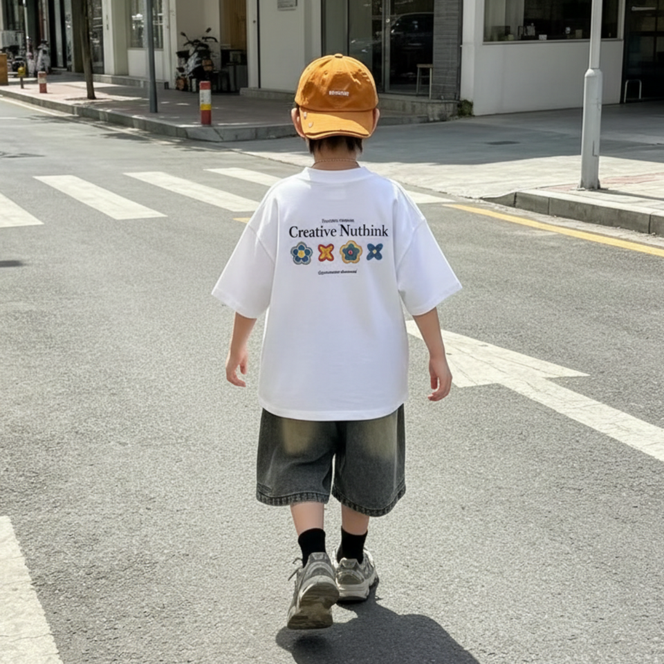 MiniStyle – Kwaliteit & Stijlvol – 'Creative Nuthink' T‑shirt