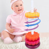 Rotating Tower™ - Kleurrijk stapelplezier - Stapeltoren