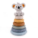Koala Cubes™ - Tandvriendelijke toren - Bijtring speelgoed