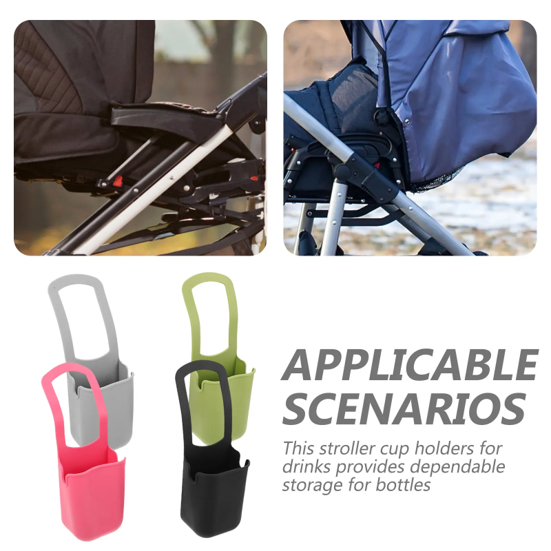 StrollMate – Flexibel & Stevig – Siliconen Bekerhouders