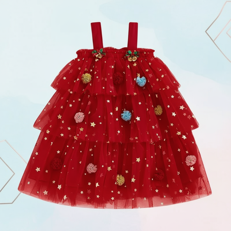 TinyStar – Dromerig & Sierlijk – Kerst Jurk