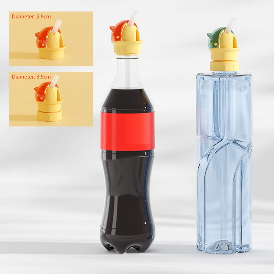 AquaSip – Drinkpret & Praktisch – Herbruikbare Flessendop voor kinderen