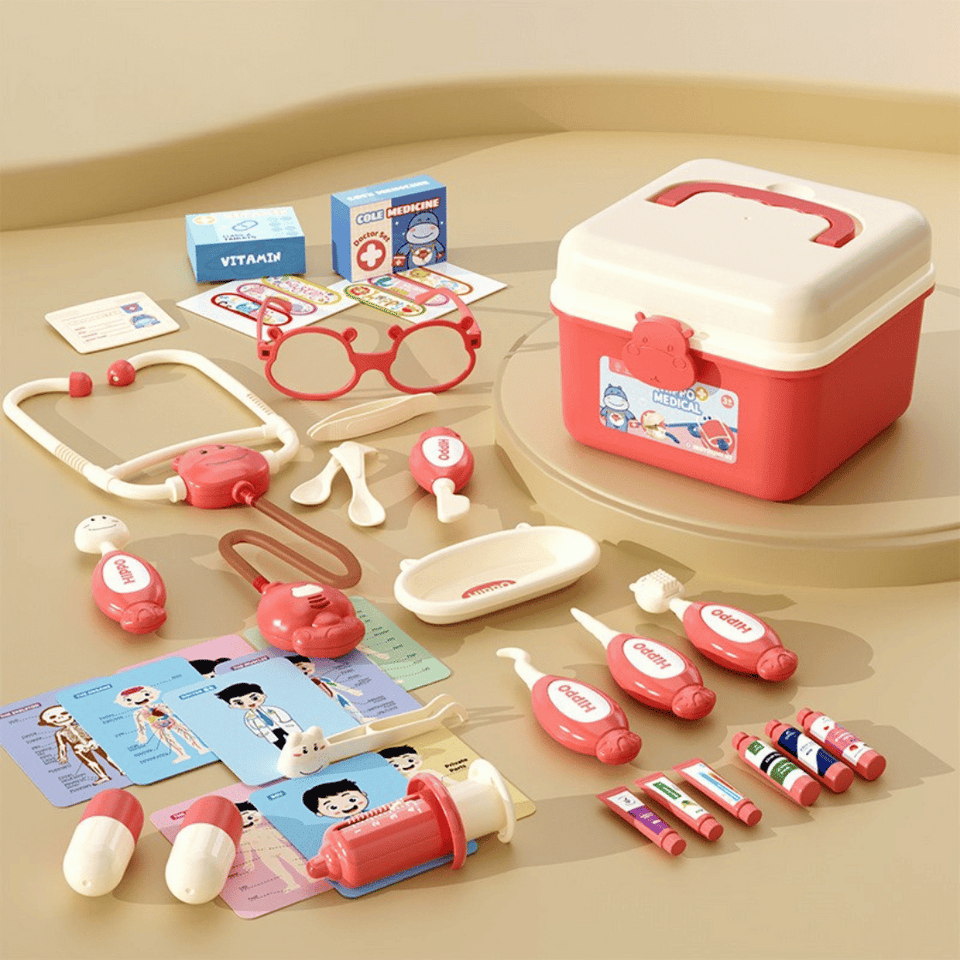 Hippo Doctors Set™ - Mini Dokters in Actie - Speelgoed Doktersset