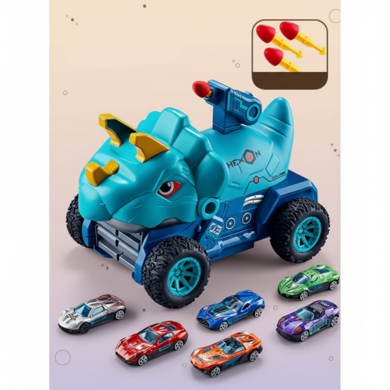 TurboRex – Avontuurlijk & Interactief – Dinosaurus Speelgoedauto
