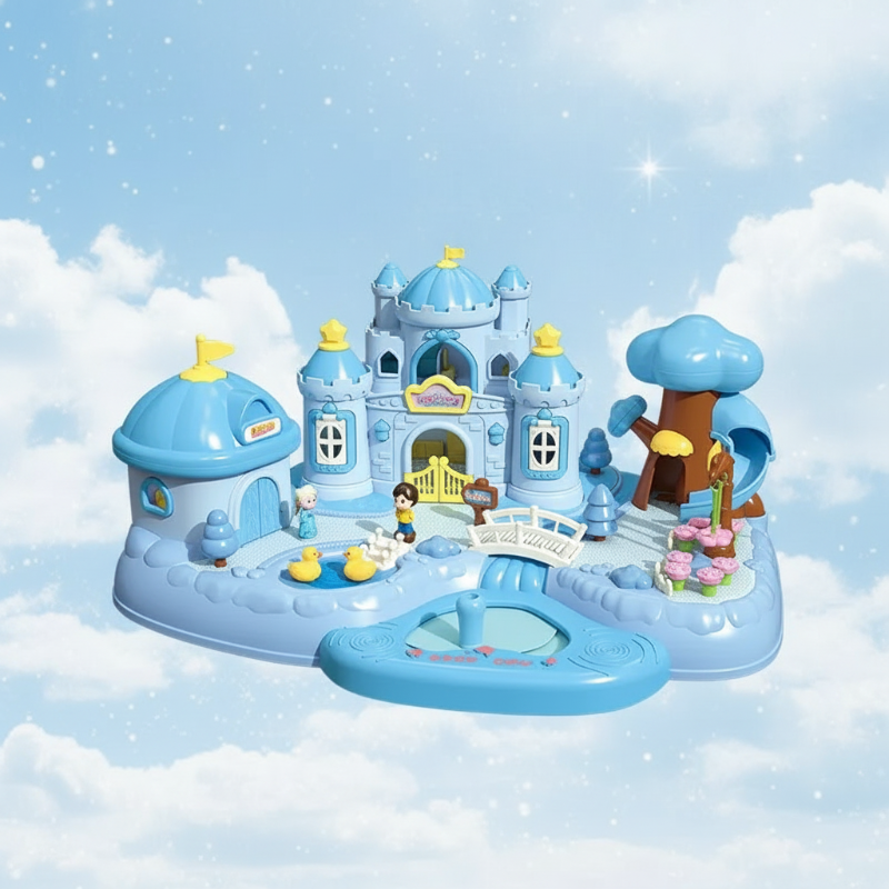 Magnetic Princess Castle – Creatief & Magisch – Magnetisch Poppenhuis Speelset