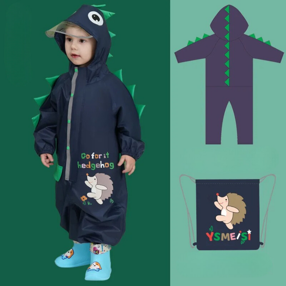 Mini Fashion™ - Poncho - Kinder Regenjas