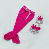 OceanPrincess – Betoverend & Comfortabel – Baby Zeemeermin Set