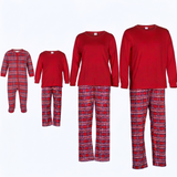 HolidayMatch – Warm & Comfortabel – Familie Kerstpyjama met Ruitjesprint