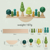 Wooden Forest Blocks – Creatief & Ontwikkeling – Houten Stapel Blokken Set
