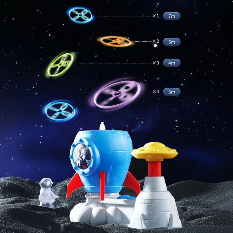Butterfly Rocket Launcher Game – Actief & Speels – Vliegende Disk Raket