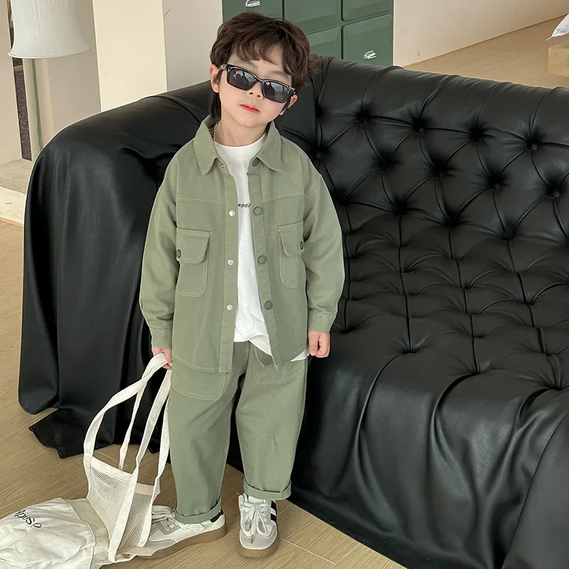 Boys Fashion – Trendy & Comfort – Cargo Set Jongens
