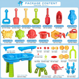 Splashplay – Zomerplezier & Ontdekken – 3-laags Zand- en Waterspeeltafel