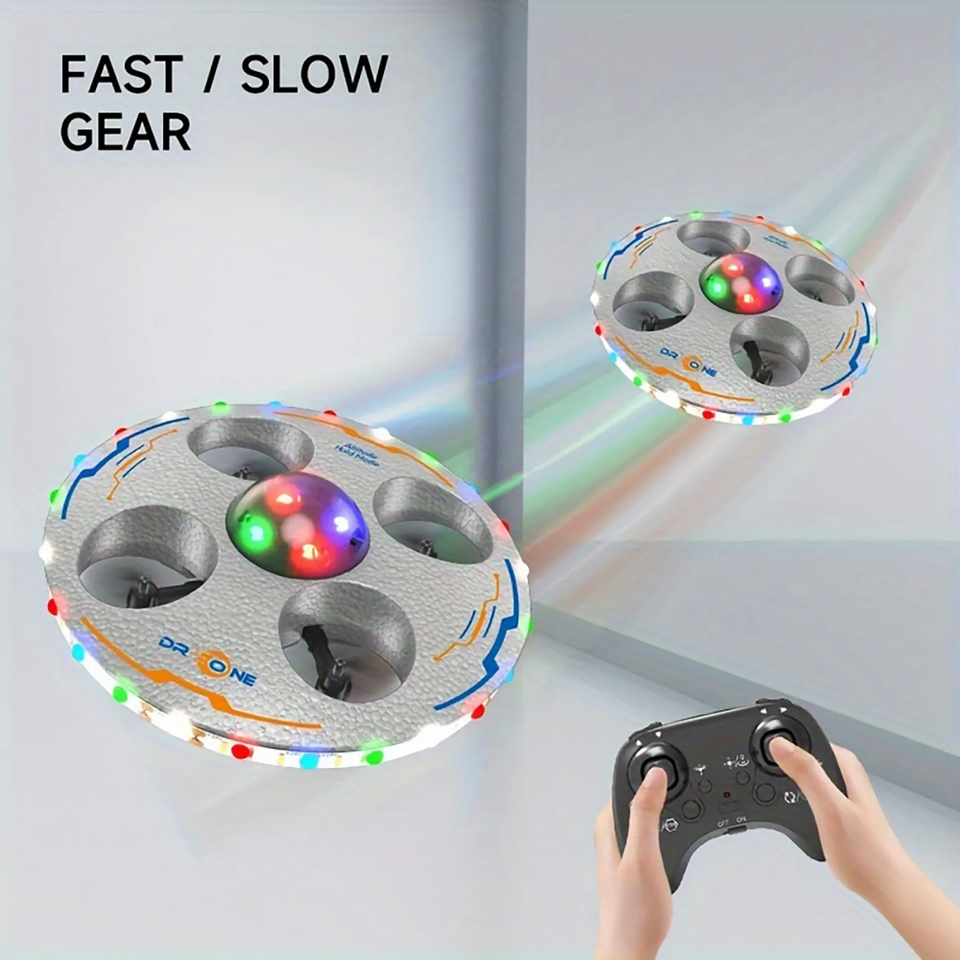 AeroQuest – LED & RC – Zwevende UFO Drone