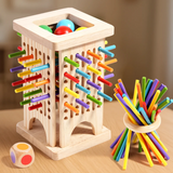 Wooden Stick Battle Game – Denken & Interactief – Strategie Bordspel
