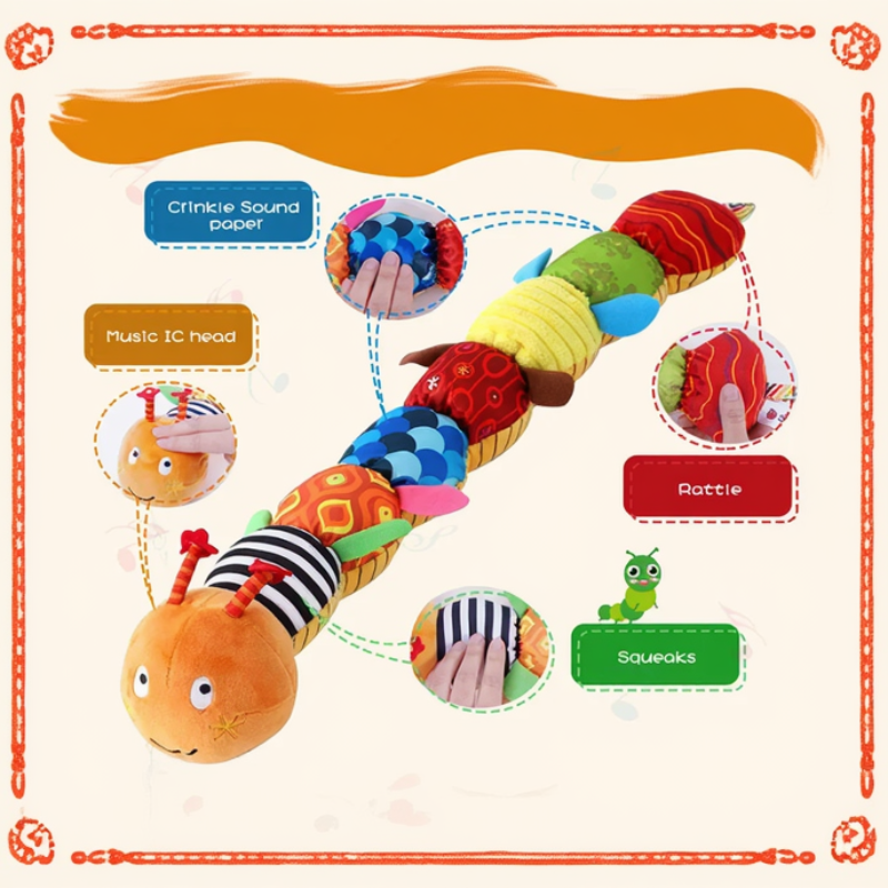 CuddleCater – Zintuiglijk & Ontwikkelend – Baby Rammelaar