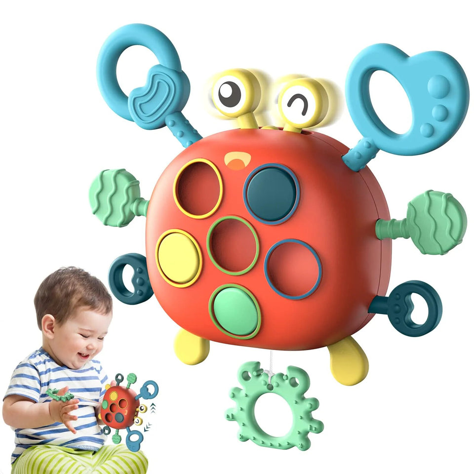 Sensory Crab™ - Motorische Magie - Sensorisch speelgoed