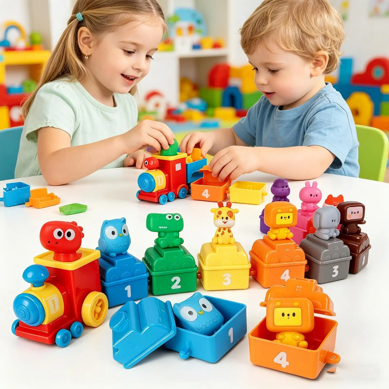 SmartTrain – Educatief & Leuk – Kinder Speel Treinset