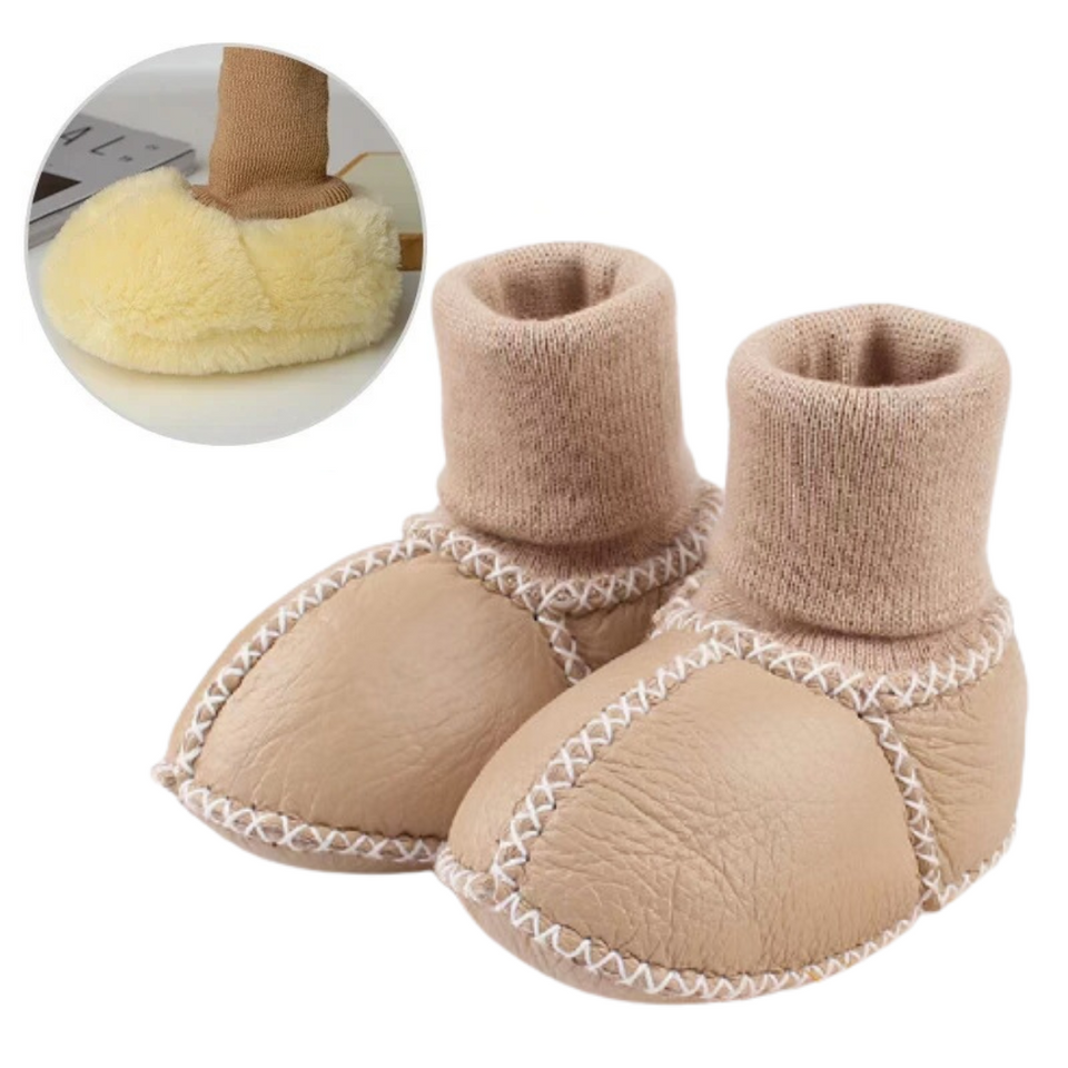 Mini Fashion™ | Warm & Knus - Baby slofjes