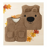 Baby Bear Fleece Vest – Warm & Zacht – Kinder Beer Vest