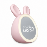 BunnyGlow – Schattig & Praktisch – Digitale Kinderwekker met Nachtlampje
