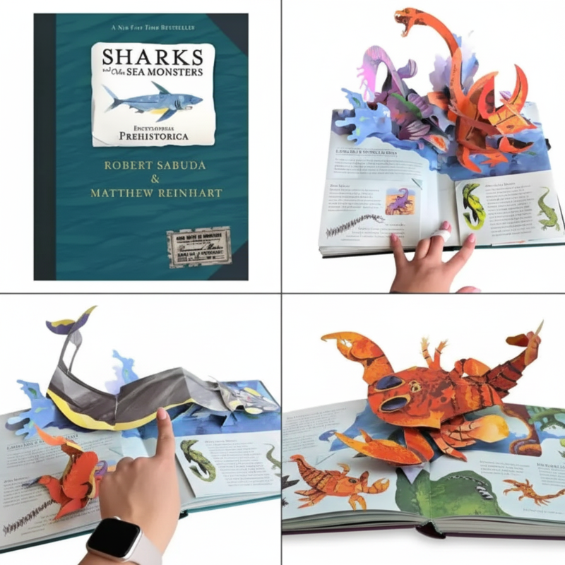 JurassicKids – Spannend & Educatief – 3D Dinosaurussen Encyclopedie Pop-Up Boek