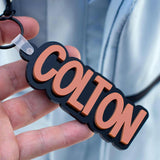 Custom Acrylic Keychain – Voor Tassen & Sleutels -  Gepersonaliseerd Sleutelhanger