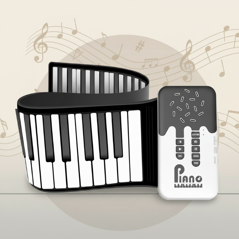 Roll-up Piano Keyboard – Creatief & Leerzaam – Opvouwbare Piano