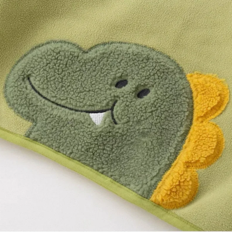 WinterBuddies – Warm & Schattig – Kinder Winterjas met Dierenprint