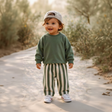 SoftStripe – Zacht & Comfortabel – Baby Broek met Gestreept Design