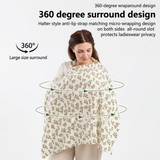 NurseEase – Praktisch & Comfortabel – Katoenen Borstvoedingsdoek voor Mama en Baby