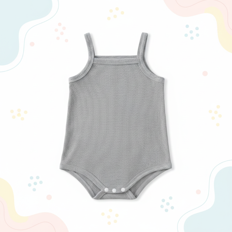 Summer Bodysuit – Luchtig & Comfort – Gebreide Baby Romper