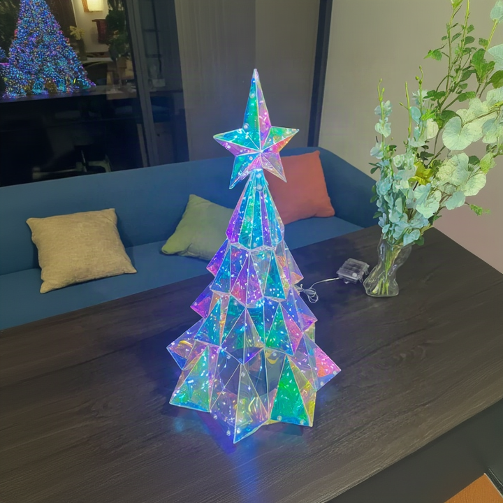 CrystalGlow – Feestelijk & Sfeervol – Decoratieve LED Kerstboom