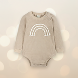 SnuggleHue – Zacht & Comfortabel – Regenboog Baby Rompertje