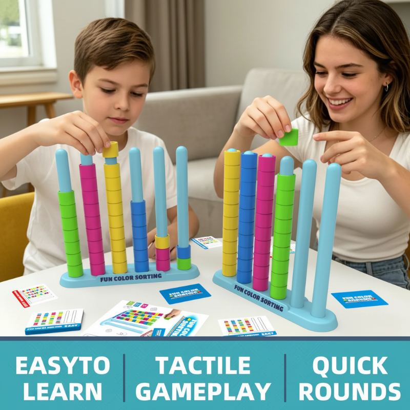 SmartKids – Educatief & Ontwikkelend – Kleuren Sorteer Spel