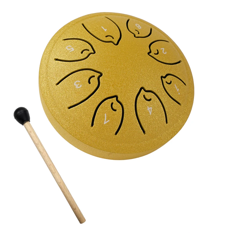 TinyHarmony – Compact & Muzikaal – 8-Noten Tongue Drum