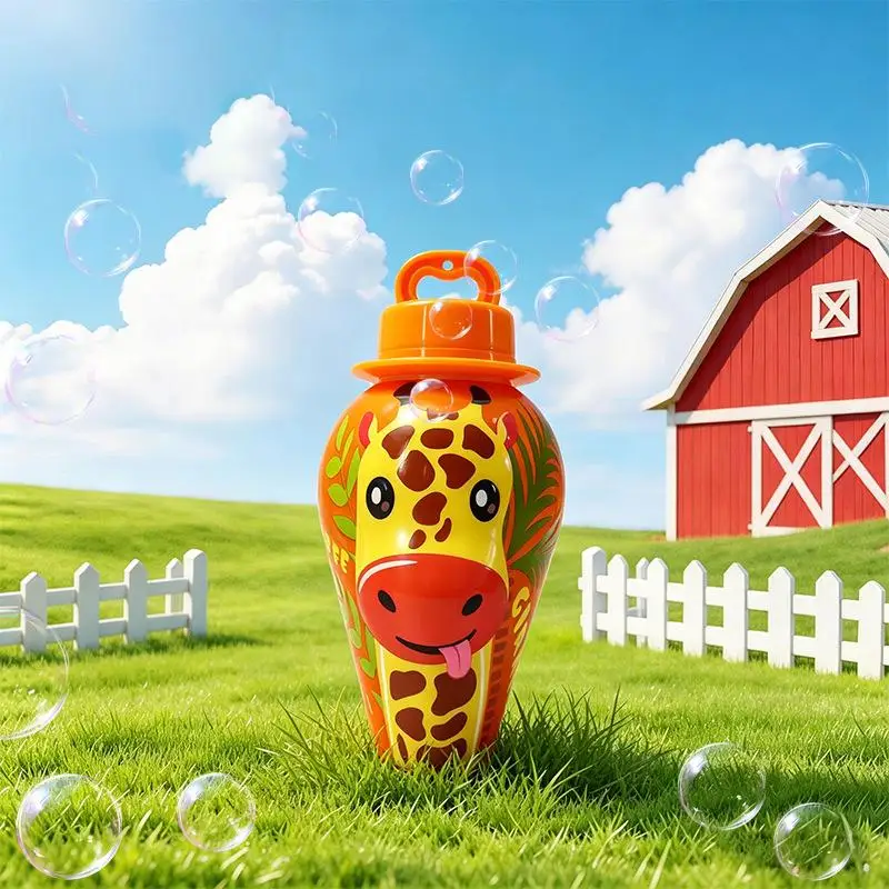 BubblePals – Vrolijk & Speels – Anti-morsen Mini Bellenblaas met Dierendesign