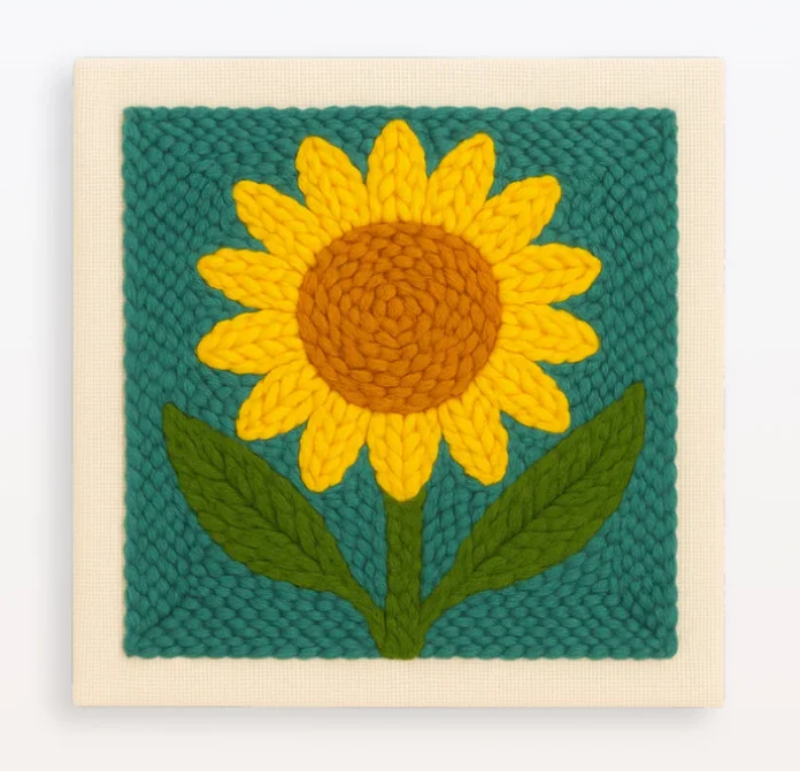 ThreadArt – Handgemaakt & Kleurrijk – Dieren Borduurset