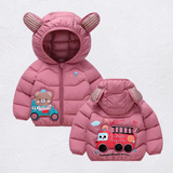 CozyBear – Warm & Schattig – Kinder Winterjas met Berenprint