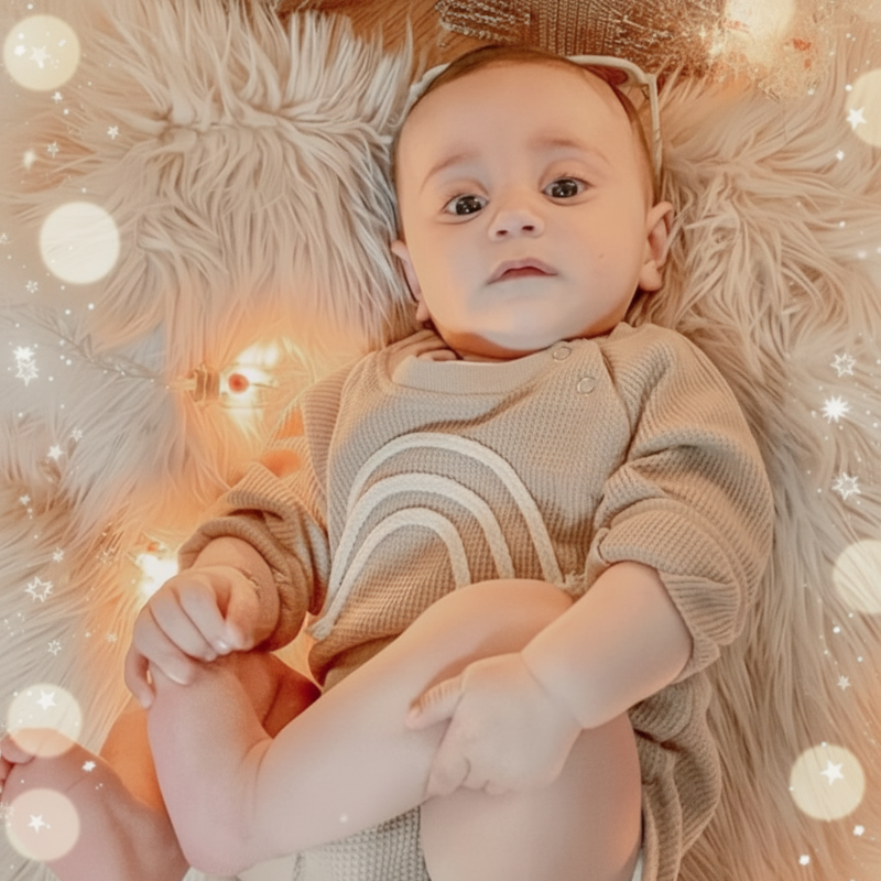 SnuggleHue – Zacht & Comfortabel – Regenboog Baby Rompertje