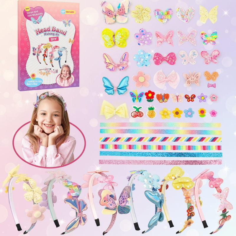 DIY Headband Making Kit – Creatief & Speels – Haarband Accessoires Set