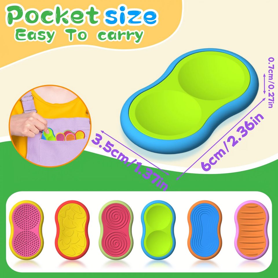 SensorySlide – Rustgevend & Interactief – Magnetisch Fidget Speelgoed