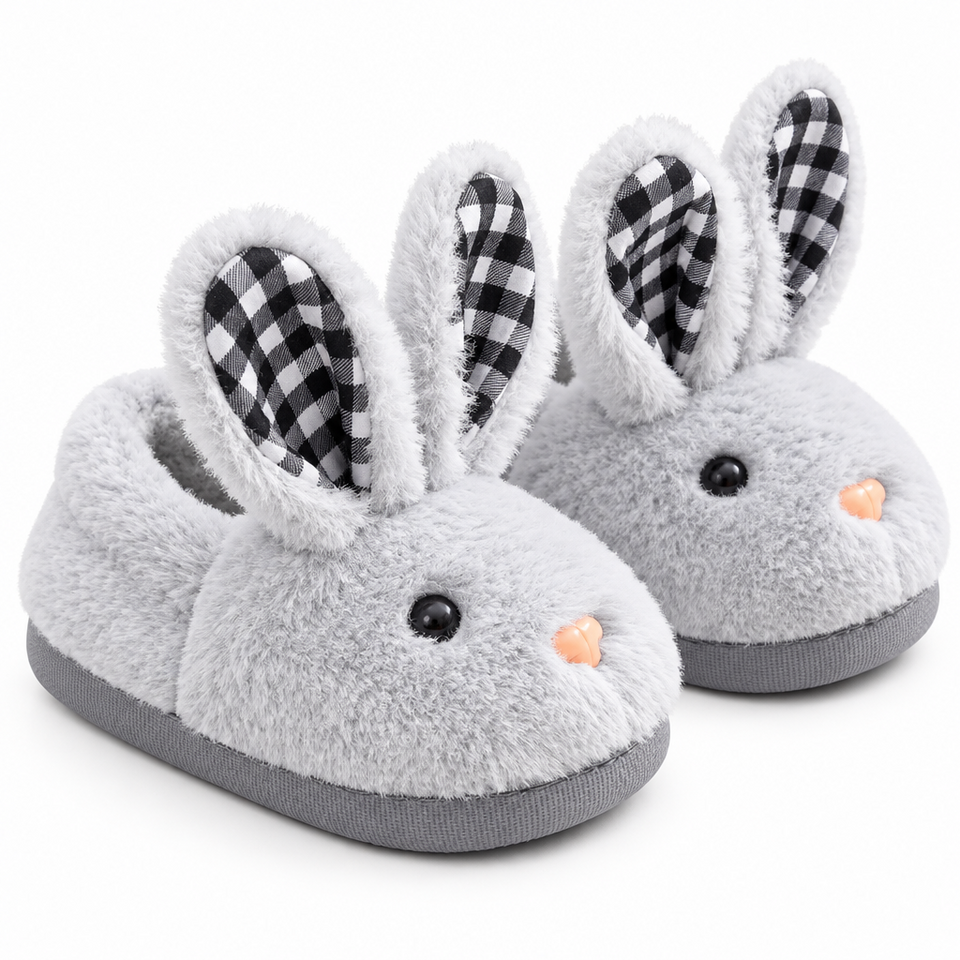 BunnyToes – Zacht & Warm – Pluche Konijnensloffen