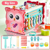 Montessori Hammering Toy – Motoriek & Leren – 8-in-1 Speelset