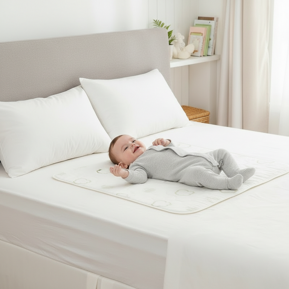 DryNest – Droge Nachten – Waterdichte Matrashoes voor Kinderen