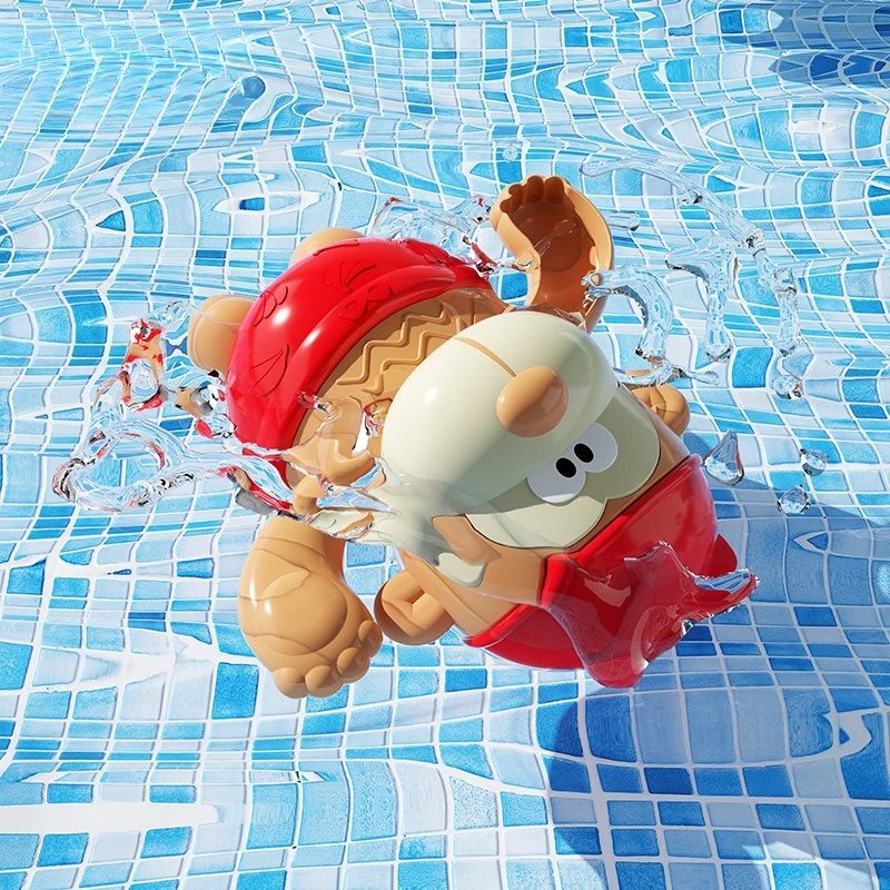 Clockwork Monkey Toy – Speels & Waterplezier – Opwindbaar Badspeeltje