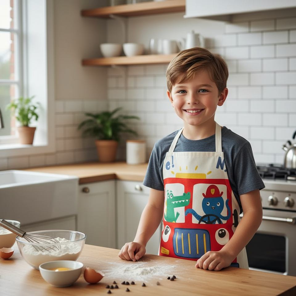 MiniChef™ – Speels & Vlekwerend – Kinder Schort