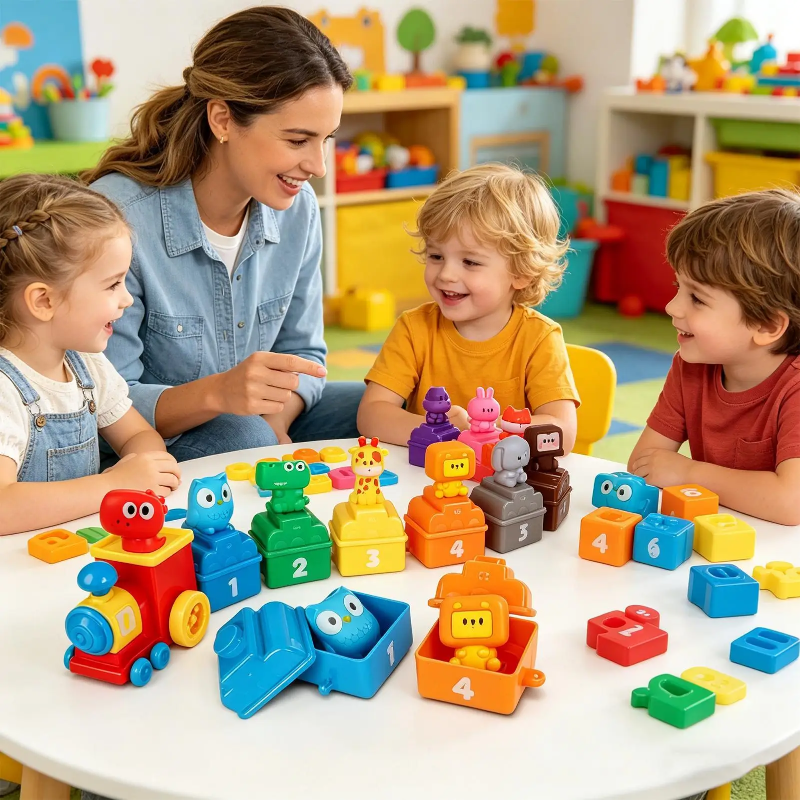 SmartTrain – Educatief & Leuk – Kinder Speel Treinset