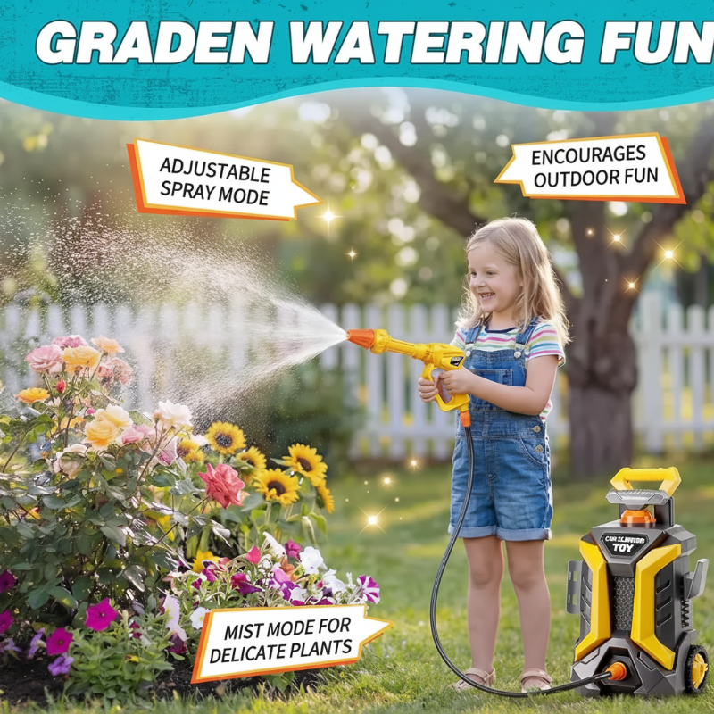 PowerWash – Veilig & Spelenderwijs – Kinder Autowas Speelgoed