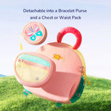 KidPack – Licht & Comfortabel – Lichtgewicht Schooltas met Waterfleshouder